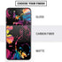 Chromatic Splatter Black iPhone SE (2nd & 3rd Gen) Skin