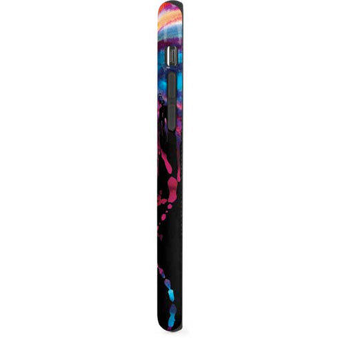 Chromatic Splatter Black iPhone X Pro Case