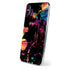 Chromatic Splatter Black iPhone X Skin