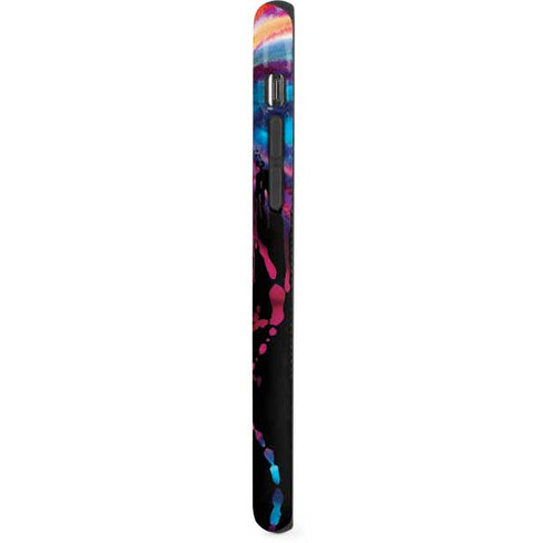 Chromatic Splatter Black iPhone XS Pro Case