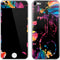 Chromatic Splatter Black Apple iPod Skin