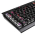 Chromatic Splatter Black K95 RGB PLATINUM Mechanical Gaming Keyboard Skin