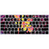 Chromatic Splatter Black Magic Keyboard Skin
