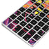 Chromatic Splatter Black Magic Keyboard Skin