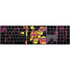 Chromatic Splatter Black Magic Keyboard with Numeric Keypad Skin