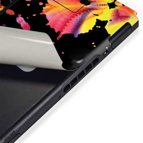 Chromatic Splatter Black Nintendo Switch Bundle Skin