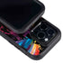 Chromatic Splatter Black Otterbox Defender iPhone Skin