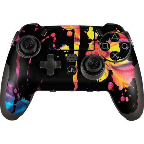 Chromatic Splatter Black PlayStation Scuf Vantage 2 Controller Skin