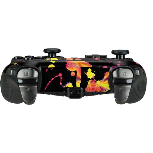 Chromatic Splatter Black PlayStation Scuf Vantage 2 Controller Skin