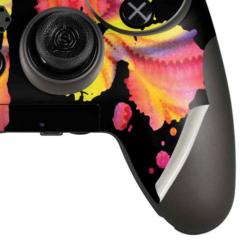 Chromatic Splatter Black PlayStation Scuf Vantage 2 Controller Skin