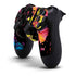 Chromatic Splatter Black PS4 Controller Skin