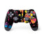 Chromatic Splatter Black PS4 Controller Skin