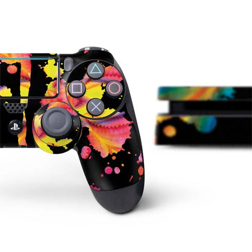 Chromatic Splatter Black PS4 Slim Bundle Skin