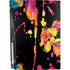 Chromatic Splatter Black PS5 Console Skin