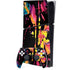 Chromatic Splatter Black PS5 Slim Digital Edition Bundle Skin