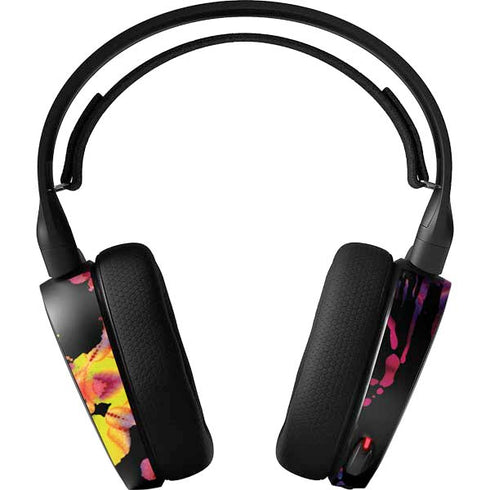 Chromatic Splatter Black SteelSeries Arctis 5 Skin