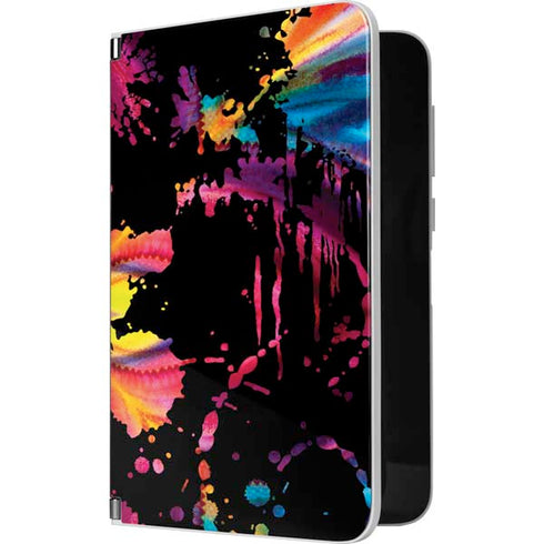 Chromatic Splatter Black Surface Duo Skin