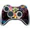 Chromatic Splatter Black Xbox 360 Wireless Controller Skin