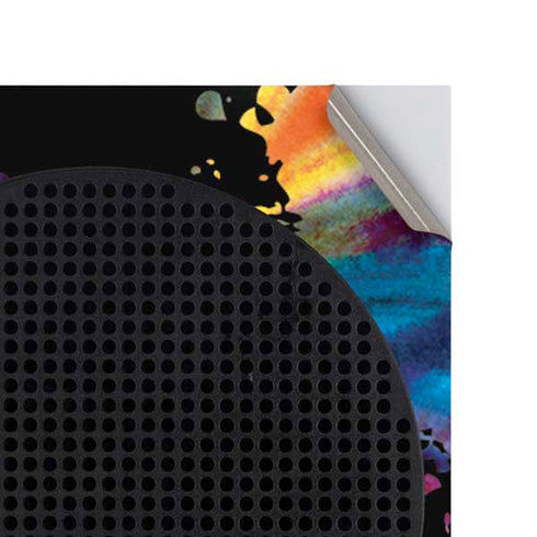 Chromatic Splatter Black Xbox Series S Console Skin