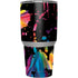 Chromatic Splatter Black Yeti 30oz Rambler Tumbler Skin