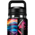 Chromatic Splatter Black YETI Rambler 26oz Bottle Skin