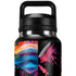 Chromatic Splatter Black YETI Rambler 36oz Bottle Skin