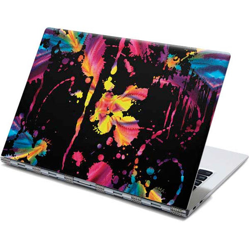 Chromatic Splatter Black Yoga 910 2-in-1 14in Touch-Screen Skin