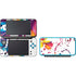 Chromatic Splatter White Nintendo 2DS XL (2017) Skin
