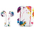 Chromatic Splatter White Apple AirPods 2 Skin