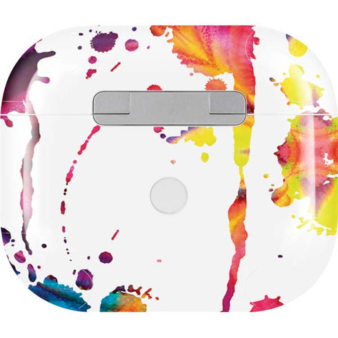 Chromatic Splatter White Apple AirPods (3rd Gen 2021) Skin