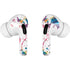 Chromatic Splatter White Apple AirPods Pro Skin