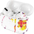 Chromatic Splatter White Apple AirPods Pro Skin