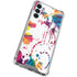 Chromatic Splatter White Galaxy A13 5G Clear Case