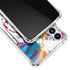 Chromatic Splatter White Galaxy A13 5G Clear Case