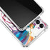 Chromatic Splatter White Galaxy A14 5G Clear Case