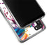 Chromatic Splatter White Galaxy A21 Clear Case