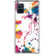 Chromatic Splatter White Galaxy A51 5G Clear Case