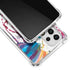 Chromatic Splatter White Galaxy A53 5G Clear Case