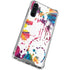 Chromatic Splatter White Galaxy A54 5G Clear Case