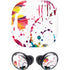 Chromatic Splatter White Galaxy Buds Pro Skin