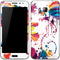 Chromatic Splatter White Galaxy J3 Skin