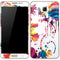 Chromatic Splatter White Galaxy J7 Skin