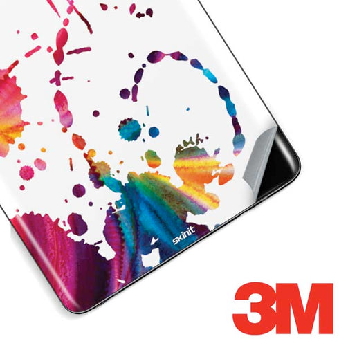 Chromatic Splatter White Galaxy Note 8 Skin