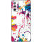 Chromatic Splatter White Galaxy Note20 5G Skin