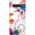 Chromatic Splatter White Galaxy S10 Skin