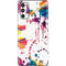 Chromatic Splatter White Galaxy S20 Fan Edition Skin