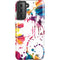 Chromatic Splatter White Galaxy S21 5G Pro Case