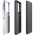 Chromatic Splatter White Galaxy S21 FE Pro Case