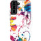 Chromatic Splatter White Galaxy S22 Pro Case