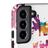 Chromatic Splatter White Galaxy S22 Pro Case